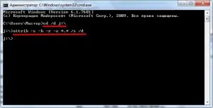 Cum de a deschide fișiere ascunse de pe o unitate flash 1