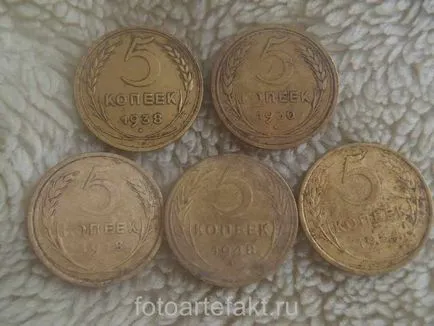 Cum se curata monedele URSS