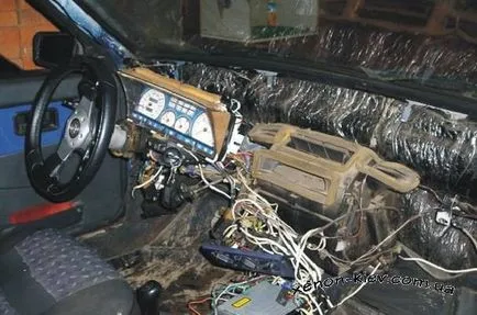 Cum de a pune panoul de instrumente cu 2110 la WHA 2108
