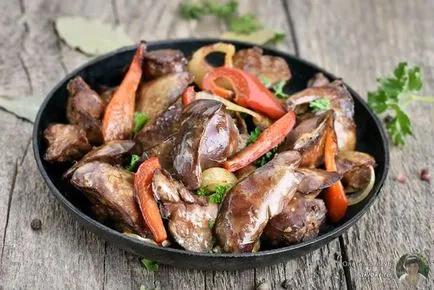 Cum se prăjește ficatul intr-o tigaie - retete delicioase