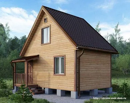Cum de a construi o casă dintr-un bar cu mâinile (mâini) Cum de a construi o casă dintr-un bar cu mâinile