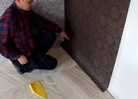 Cum pentru a lipi tapet de vinil