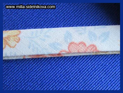 Cum se coase oblică Bakey