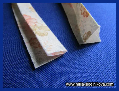 Cum se coase oblică Bakey