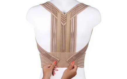Cum de a purta un corset pentru hernie spinarii, scolioză, postoperator (dreapta) Cum de a purta un corset pentru hernie spinarii, scolioză, postoperator