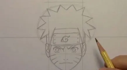 Cum să atragă naruto