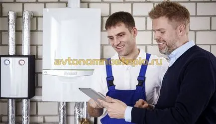 Cum se calculează încălzire zona cazan cu gaz de putere sau volumul de spațiu - cu formula