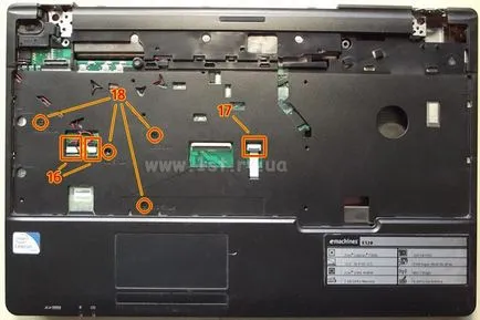 Cum să demontați laptop eMachines video de e528, prietene