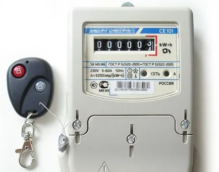 Cum contorul de energie electrică pentru a controla (m) Cum contor de energie electrică, cu un control de la distanță