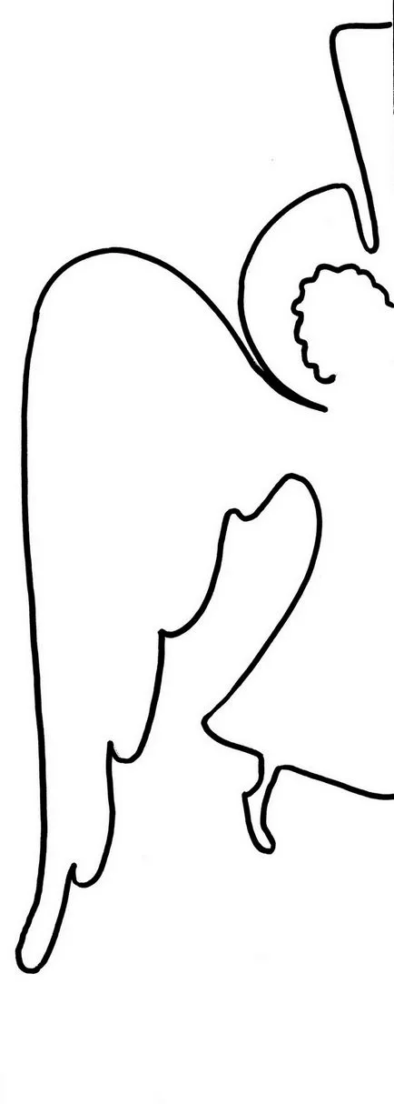Cum de a face un înger din hârtie (Crăciun înger gata) Cum de a face un înger din hârtie