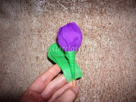 Cum sa faci un buchet de lalele de dulciuri cu mâinile sale