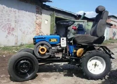 Cum sa faci casa de lăstari minitractori, video, fotografii, desene, Motoblok-KULTIVATOR