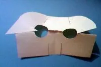 Cum sa faci o masca din hârtie (hârtie pentru a face o masca) Cum sa faci o masca de hârtie