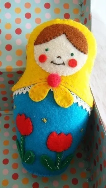 Cum de a face tesatura Matryoshka cu mâinile (păpușă) Cum de a face tesatura Matryoshka cu mâinile