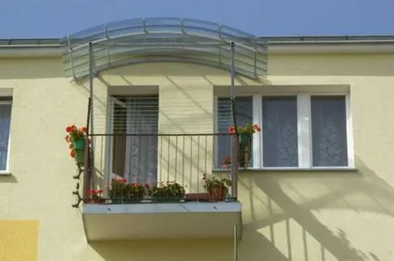 Cum sa faci un acoperiș pe balconul de la ultimul etaj cu mâinile lor
