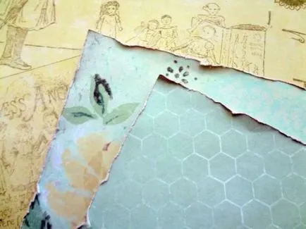 Cum de a face o carte poștală - idei scrapbooking