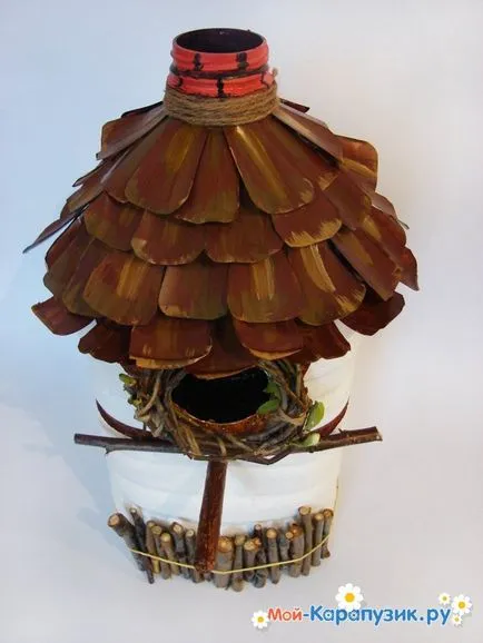 Cum sa faci o Birdhouse dintr-o sticla de plastic de 5 litri