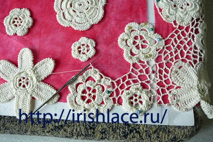 Cum de a colecta produsul de dantelă irlandeză