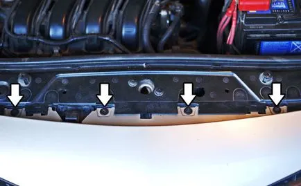 Cum de a elimina bara de protecție din față pe Renault Megane 2
