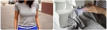Cum să coase un tricou cu mâinile (mâini) Cum să coase un tricou cu mâinile