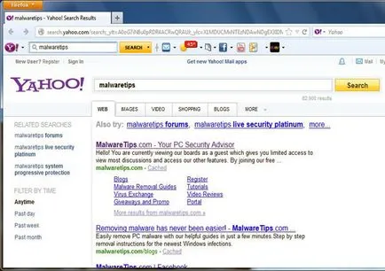 Cum să eliminați de căutare Yahoo (eliminați) Cum să eliminați de căutare Yahoo
