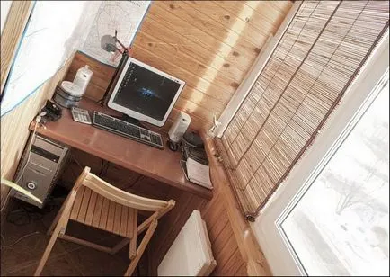 Cum de a decora un mic balcon sau loggie (foto)