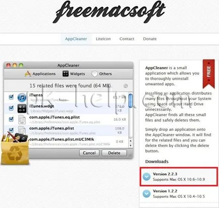 Cum se dezinstalează în Mac OS X (MacBook Pro