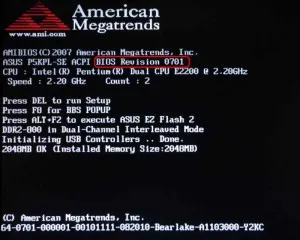 Cum știu versiunea BIOS - sfaturi calculatorului utilizator (PC) Cum știu versiunea BIOS - consiliere la calculatorul utilizatorului