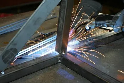Ca electrowelded de gătit din oțel inoxidabil - sudura cu electrod tehnica