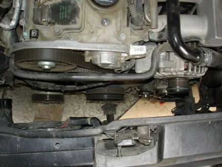 Cum să înlocuiți cureaua de distribuție pe a4 ANB audi motorului, beneficiile ºofer (sigiliul de cauciuc al hotei) Cum să înlocuiți cureaua de distribuție pe motor audi a4 ANB, beneficii automobilist