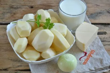 Cartofi cu sos - béchamel - un pas cu pas reteta cu fotografii de pe (gătit) Cartofi cu sos - béchamel - un pas cu pas reteta cu fotografii de pe