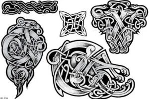 modele de tatuaje celtice - istoria, semnificație, schițe, fotografii (modele) modele de tatuaje celtice - istoria, semnificație, schițe, fotografii