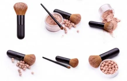 Perie cu pulbere (26 poze) Cum de a alege o perie și ceea ce este cel mai bine pentru fard de obraz de la comentarii, Oriflame