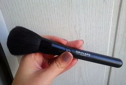 Perie cu pulbere (26 poze) Cum de a alege o perie și ceea ce este cel mai bine pentru fard de obraz de la comentarii, Oriflame