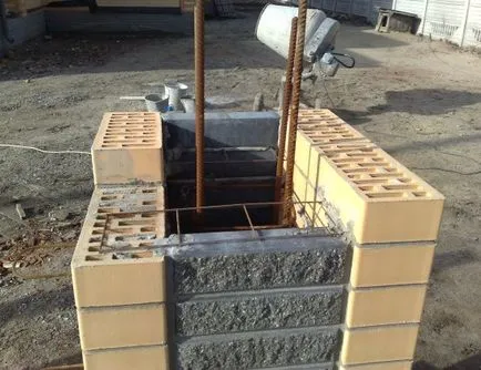 stâlpi de cărămidă pentru gard - schema dispozitivului și construirea propriilor lor mâini