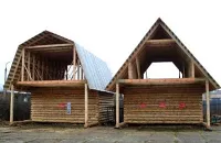 acoperișuri Gable pe alt dispozitiv (înălțimea coama acoperișului) Dispozitiv de acoperișuri Gable la diferite