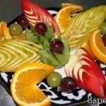 Frumoase idei de fructe feliate cu poze pentru inspirație! 8 linguri
