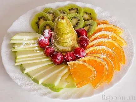 Frumoase idei de fructe feliate cu poze pentru inspirație! 8 linguri