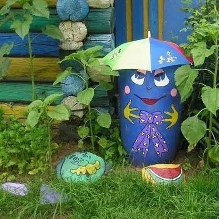 Paint butoaie din țară - tehnologia și idei