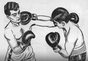 Crucea - lovitură directă în contra-box