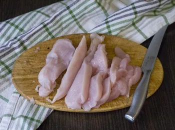 fasole roșie cu carne de pui - reteta cu pas cu pas fotografii (fasole de pui roșu) fasole roșie cu carne de pui - reteta cu pas cu pas fotografii