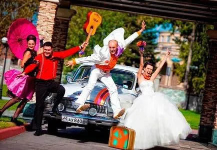 decorare nunta Creative Cum de a decora un original, de vacanță