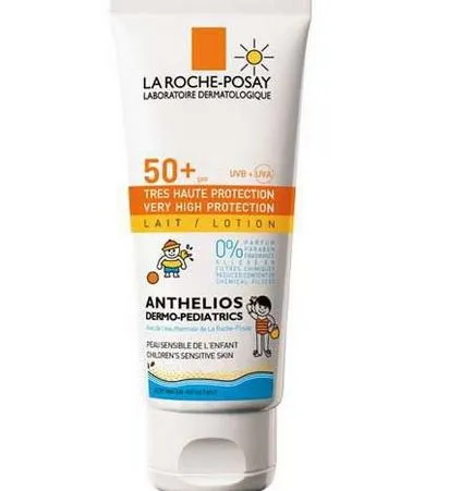 Crema de protecție solară la roche Posay pentru copii