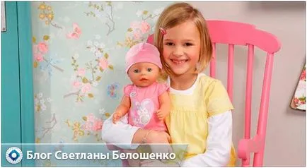 Baby doll născut dintr-un comentariu de păpuși interactive de creație Zapf