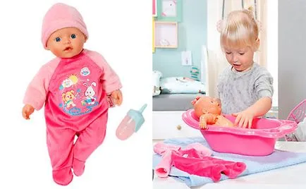 Baby doll născut dintr-un comentariu de păpuși interactive de creație Zapf