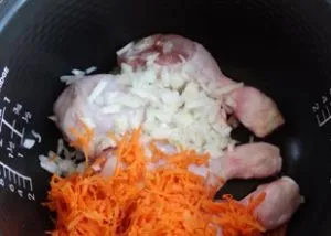 Pui cu legume in retete multivarka cu fotografii, calorii (pui cu legume în multivarka rețete) Pui cu legume in retete multivarka cu fotografii, calorii