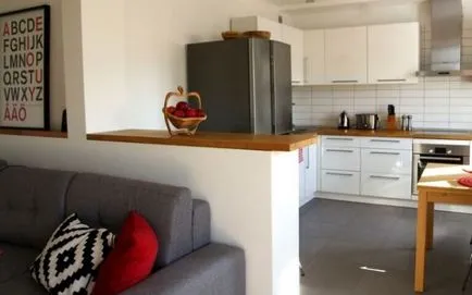 bucatarie-living într-un apartament cu cinci etaje (38 poze) instrucțiuni video de înregistrare a spațiului de proiectare combinat