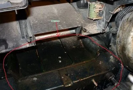 Scoaterea radiatorului cuptorului