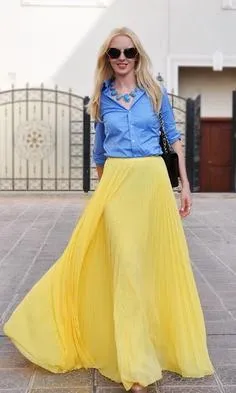 Fusta de vara cu flori ce să poarte și cum să aleagă