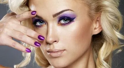 Machiaj smokey eyes pentru ochi albaștri, instrucțiuni pas cu pas 100 de fotografii (Smokey) Machiaj smokey eyes pentru ochi albaștri, pas-cu-100 fotografie